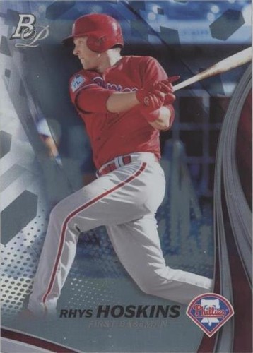 2017 Bowman Platinum - Rhys Hoskins #TP-RH