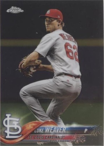 2018 Topps Chrome - Luke Weaver #88