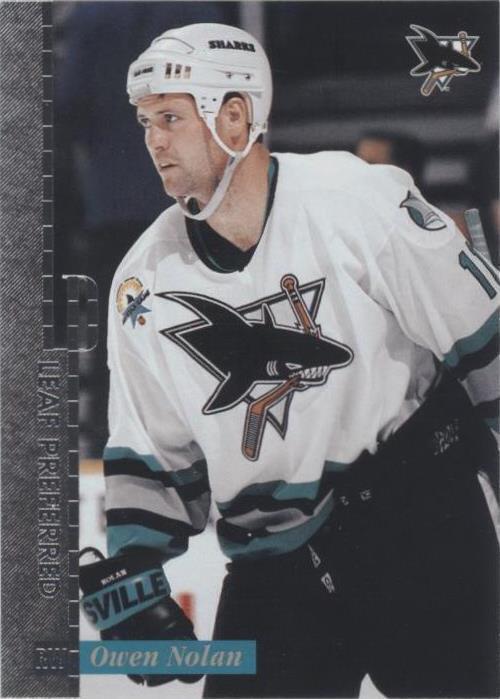 1996-97 Leaf Preferred - Owen Nolan #6