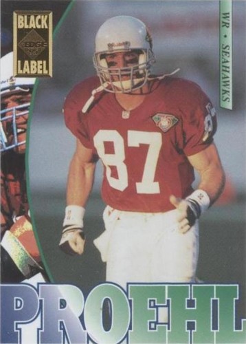1995 Collector's Edge Ricky Proehl #187