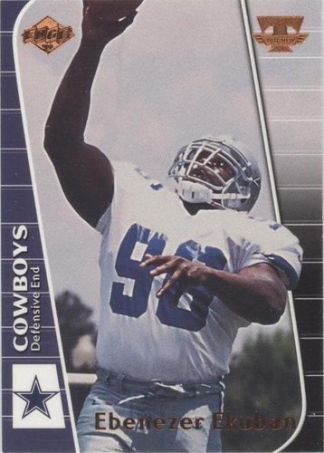 1999 Collector's Edge Triumph Ebenezer Ekuban #T154