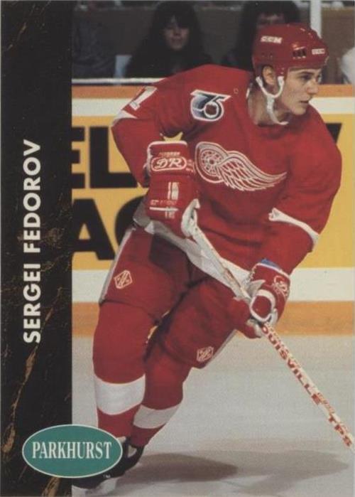1991-92 Parkhurst - Sergei Fedorov #38