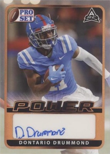 2021 Leaf Pro Set Power Dontario Drummond #BA-DD1