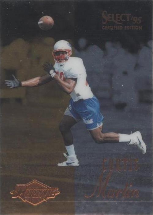 1995 Select Certified Edition Curtis Martin #117