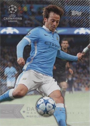 2015-16 Topps UCL Showcase David Silva #90