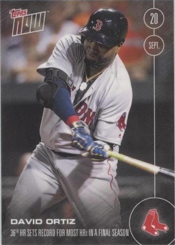 2016 Topps Now - David Ortiz #482
