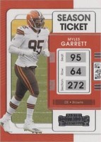 2021 Panini Contenders Myles Garrett #23