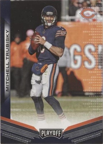 2019 Panini Playoff Mitchell Trubisky #121