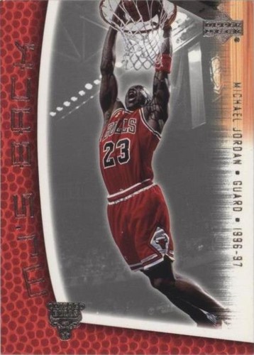 MICHAEL JORDAN UPPER DECK 24K Gold / Nickel-Silver CARD