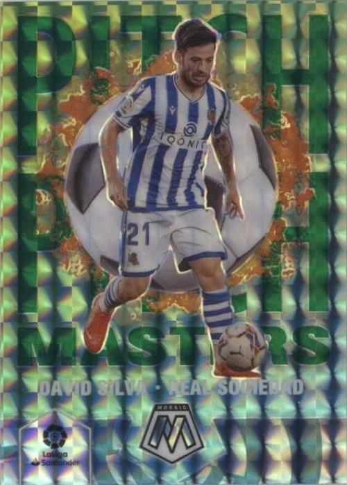 2020-21 Panini Mosaic La Liga David Silva #11