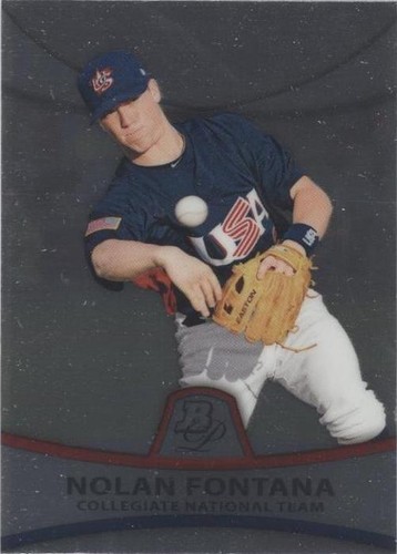 2010 Bowman Platinum - Nolan Fontana #PP35