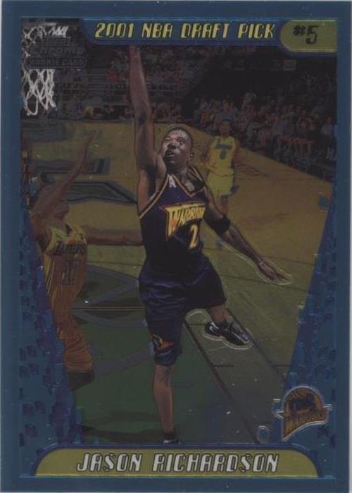 2001-02 Topps cromo - Jason Richardson #133