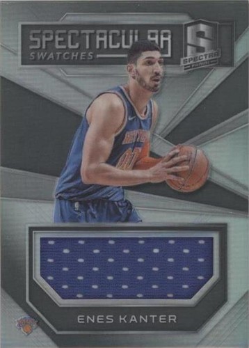 2017-18 Panini Spectra - Enes Kanter #SS-23