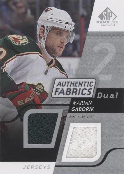 2008-09 SP Game Used Edition - Marian Gaborik #AF-MG