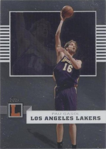 2007-08 Topps Letterman - Pau Gasol #21