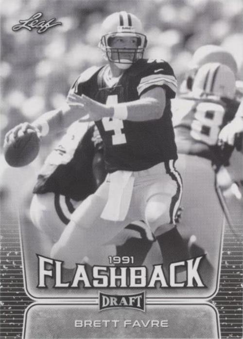 Leaf Draft Brett Favre #100 2020