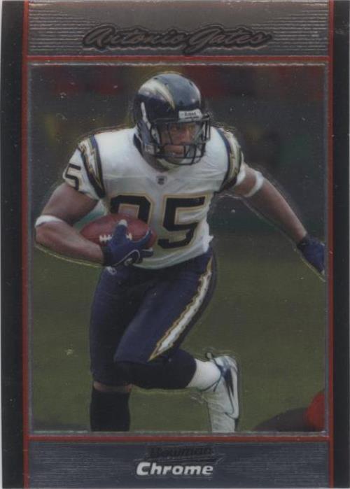 2007 Bowman Chrome Antonio Gates #BC217