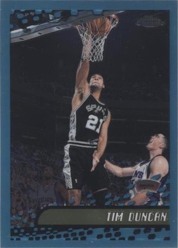 2001-02 Topps Chrome - Tim Duncan #30