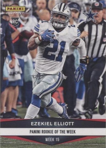 2016-17 Panini Instant NFL Ezekiel Elliott #416
