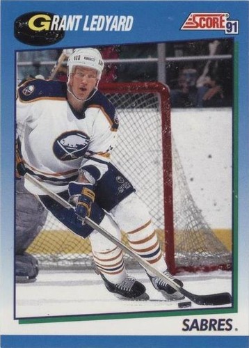 1991-92 Score Canadian - Grant Ledyard #401