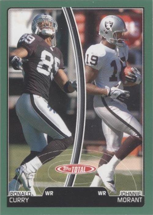 2007 Topps Total Johnnie Morant Ronald Curry #62