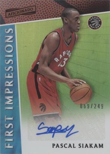 2016-17 Panini Aficionado - Pascal Siakam #19
