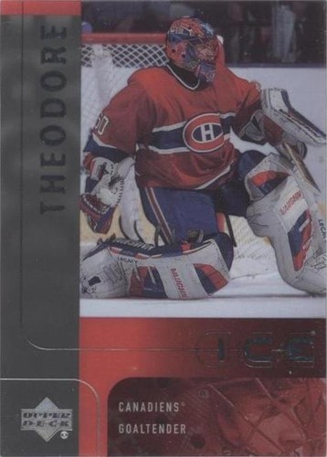 2001-02 Upper Deck Ice - Jose Theodore #25