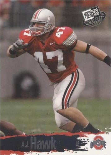 2006 Press Pass A.J. Hawk #43
