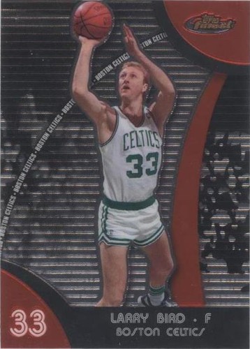 1996 Topps Finest Reprints Refractor #22 Johnson, Bird