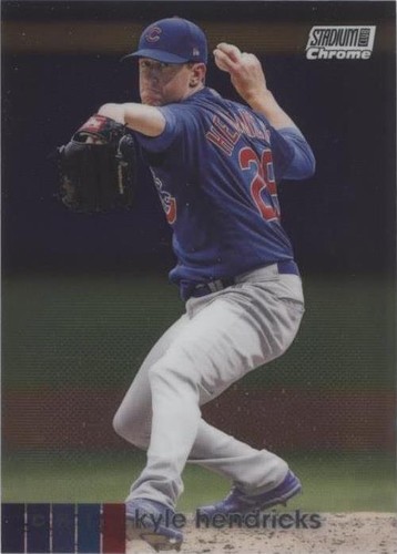 2020 Topps Stadium Club Chrome - Kyle Hendricks #85