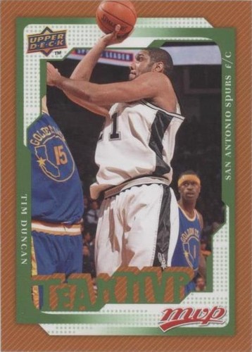 2008-09 Upper Deck MVP - Tim Duncan #196