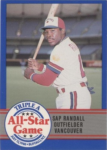 1988 ProCards Triple A All-Star Game - Sap Randall #AAA-46