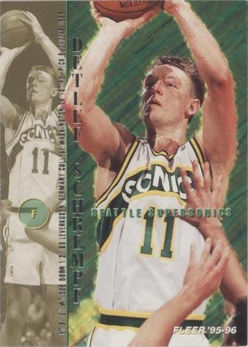 1995-96 Fleer - Detlef Schrempf #182