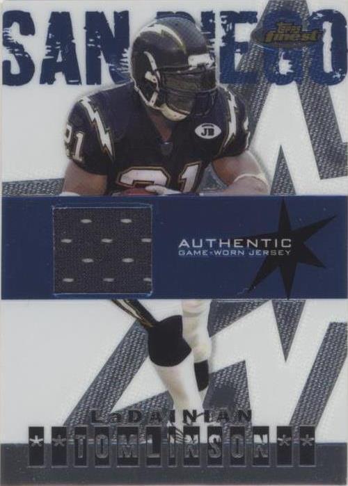 2004 Topps Finest LaDainian Tomlinson #106