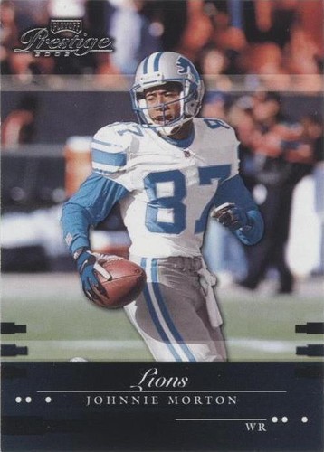 2002 Playoff Prestige Johnnie Morton #52