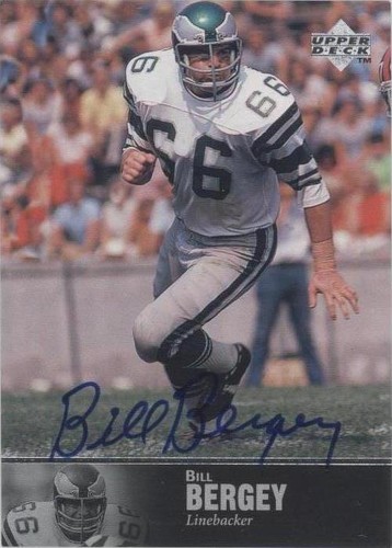 1997 Upper Deck NFL Legends Bill Bergey #AL-78
