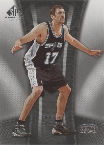 2006-07 SP Game Used Edition - Brent Barry #85