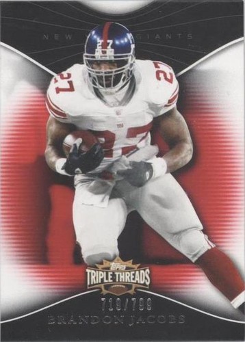 2009 Topps Triple Threads Brandon Jacobs #39