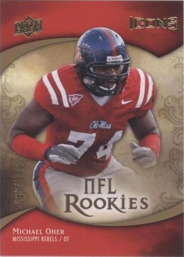 2009 Upper Deck Icons Michael Oher #125