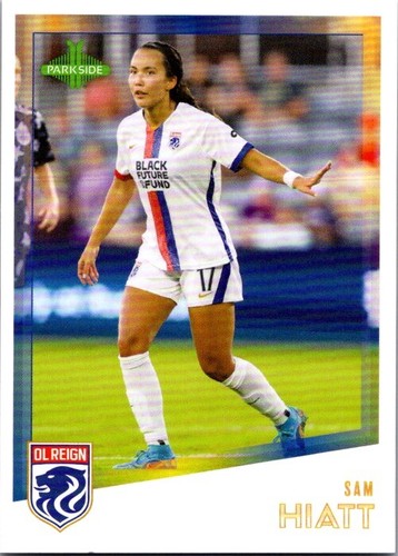 2022 Parkside NWSL Sam Hiatt #176 OL Reign | eBay