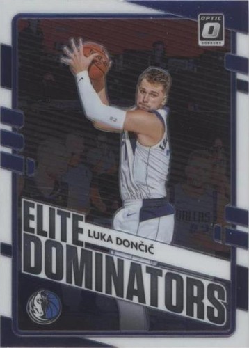 2020-21 Panini Donruss Optic Basketball Luka Doncic T-Minus