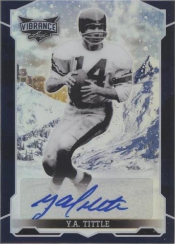 2022 Leaf Vibrance Y.A. Tittle #BA-YAT