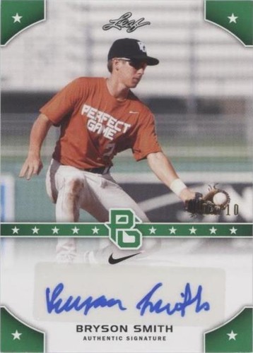 2015 Leaf Perfect Game National Showcase - Bryson Smith #PG-BS1