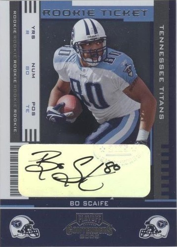 2005 Playoff Contenders Bo Scaife #199