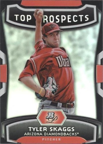 2012 Bowman Platinum - Tyler Skaggs #TP-TS