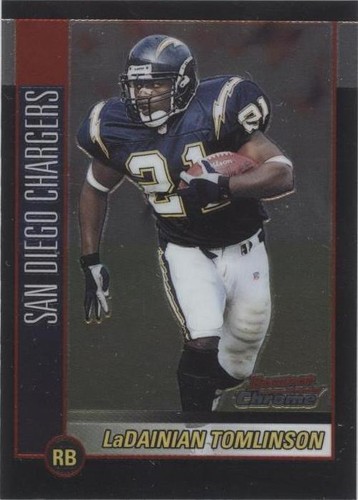 2002 Bowman Chrome LaDainian Tomlinson #63