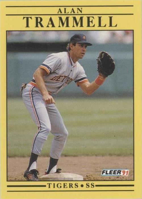 Fleer 1991 - Alan Trammell #355