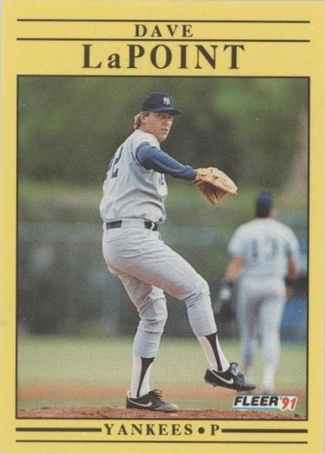 1991 Fleer - Dave LaPoint #669