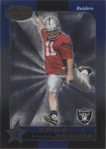 2000 Leaf Certified Sebastian Janikowski #212