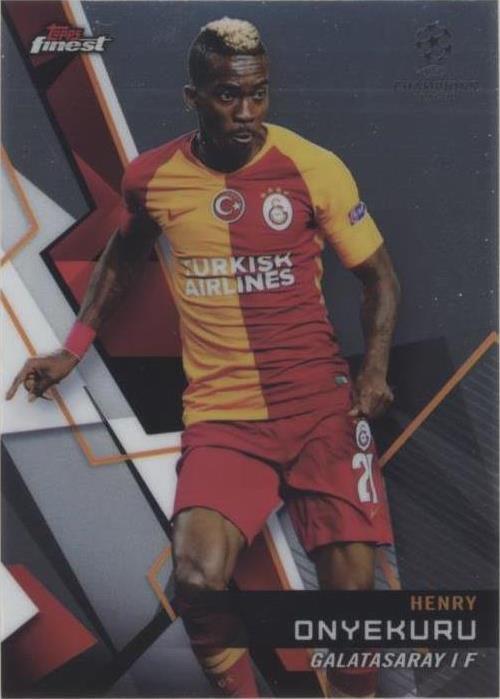 2018-19 Topps Finest UCL Henry Onyekuru #88